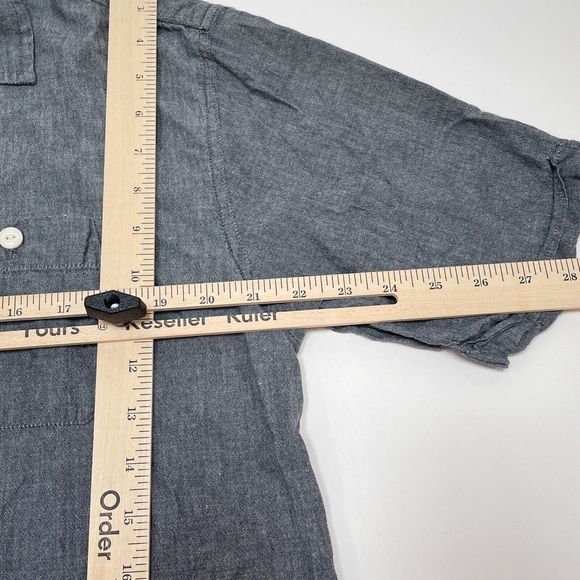 Stussy Gray Casual Button Down Shirt - Picture 12 of 13